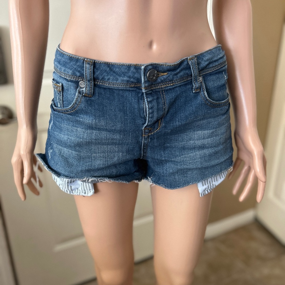 FOX Denim Cutoff Women's Shorts - Blue size 9/30